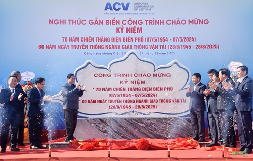 Thủ tướng Chính phủ Phạm Minh Chính dự khánh thành sân bay Điện Biên và 3 công trình trọng điểm quốc gia